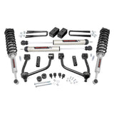 Rough Country 76871 3.5 Inch Toyota Bolt-On Lift Kit w/Lifted Struts & V2 Shocks 07-20 Tundra 2WD/4WD