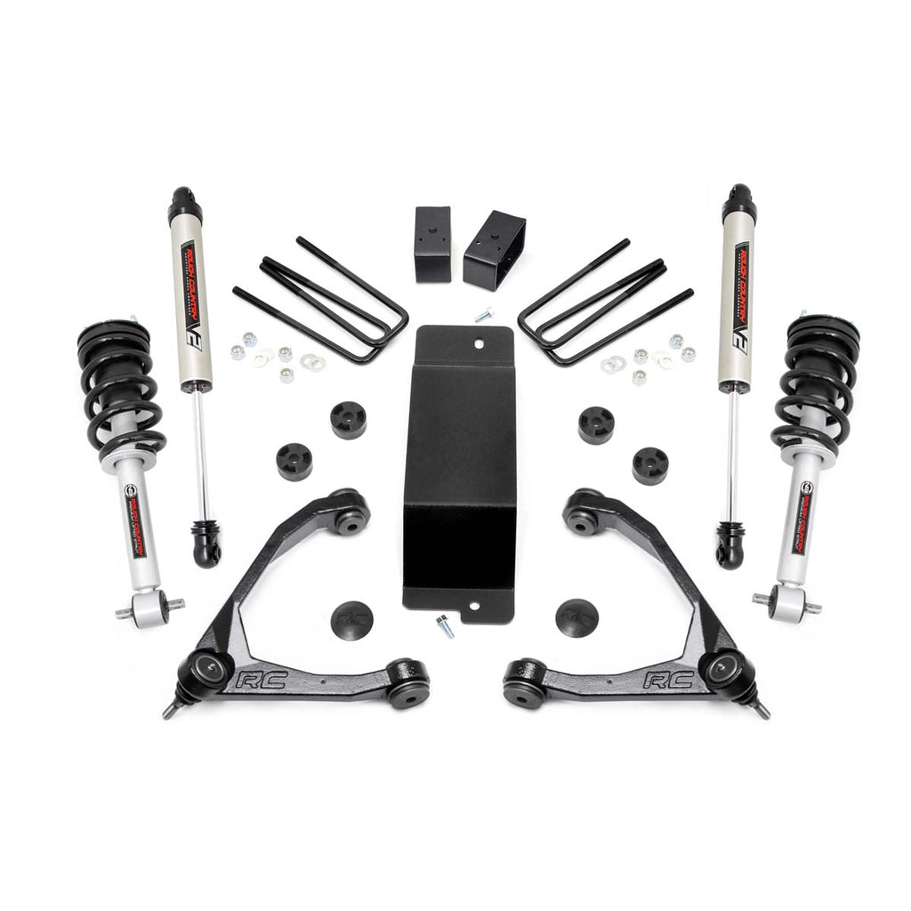 3.5-Inch-Suspension-Lift-Kit-Upper-Control-Arms-N3-Struts--V2-Monotube-14-16-SilveradoSierra-1500-4Wd-Rough-Country