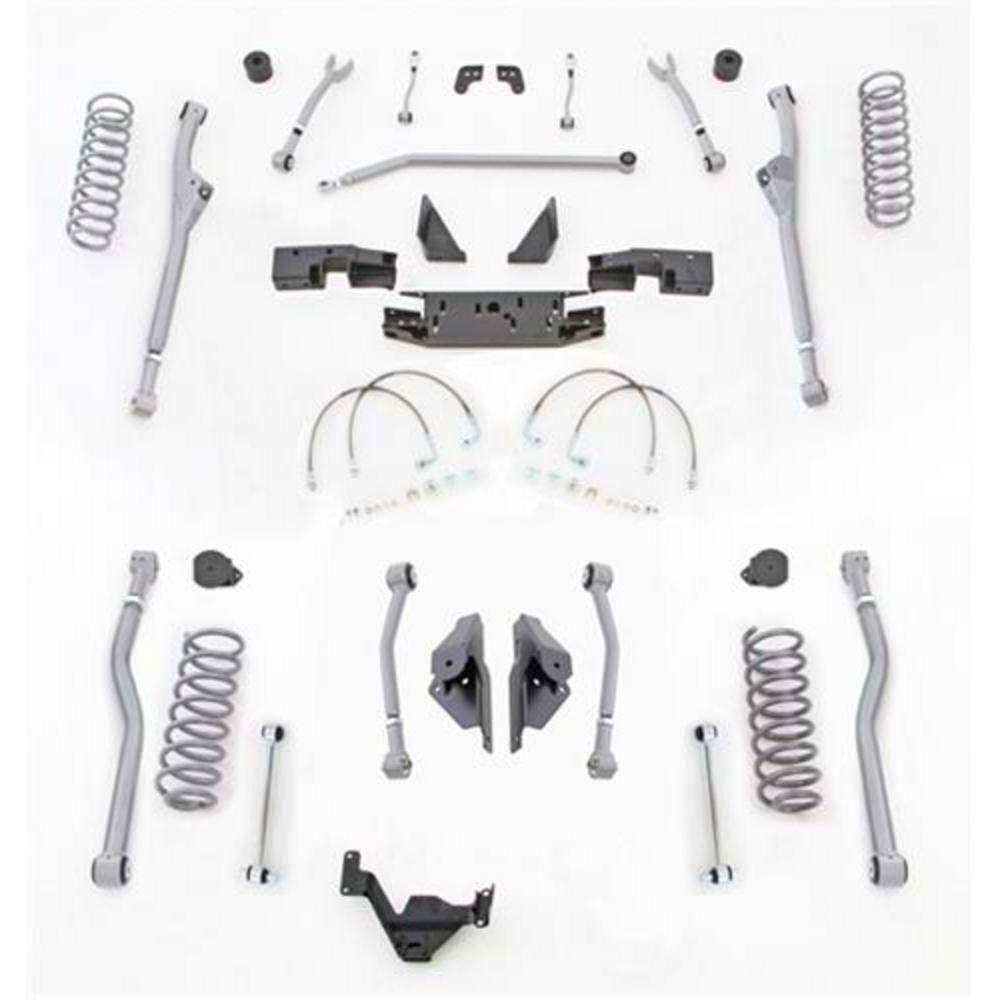 3.5In-Lift-Kit-Long-Arm-System-4-Link-Front-Radius-Rear-WShocks-0718-Jk-2-Dr