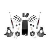 Rough Country 11930 3.5 Inch Suspension Lift Knuckle Kit 07-13 Silverado/Sierra 1500 4WD Cast Steel