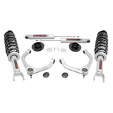 Rough Country 31431 3.5 Inch Ram Bolt-On Lift Kit w/ N3 Struts and Rear N3 Shocks (19-21 Ram 1500 4WD)