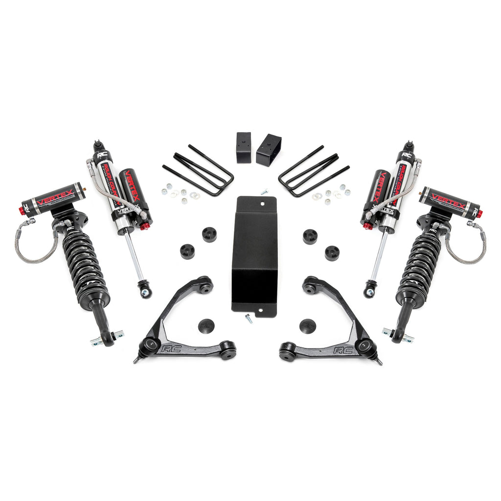 3.5-Inch-Gm-Suspension-Lift-Kit-WUpper-Control-Arms-Vertex-(07-16-1500-Pu-4Wd)-Rough-Country