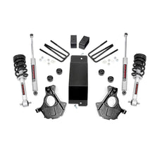 Load image into Gallery viewer, 3.5-Inch-Suspension-Lift-Knuckle-Kit-WLifted-Struts-N3-Shocks-07-13-SilveradoSierra-1500-Cast-Steel-Rough-Country