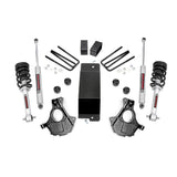 Rough Country 11932 3.5 Inch Suspension Lift Knuckle Kit w/Lifted Struts N3 Shocks 07-13 Silverado/Sierra 1500 Cast Steel