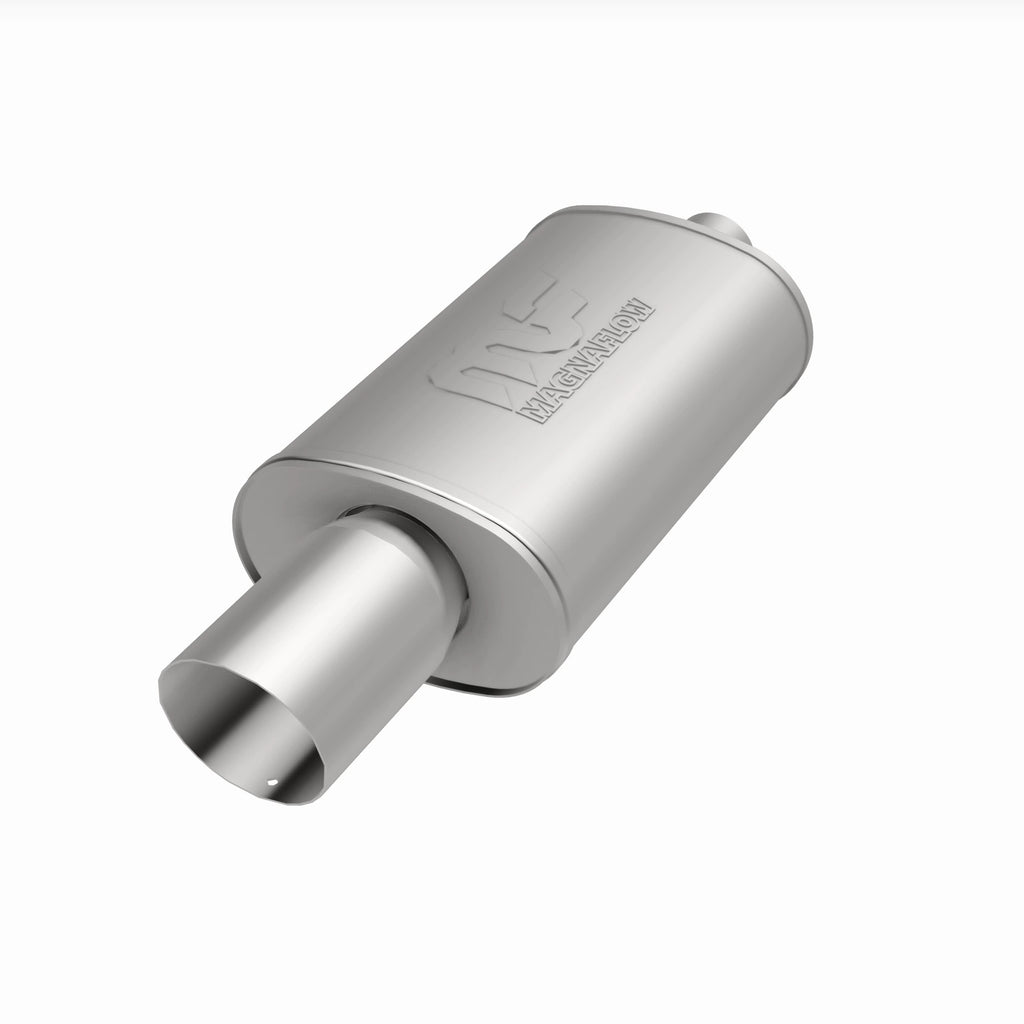 MagnaFlow Exhaust Products 14827 Straight-Through Performance Muffler; 2.25/4in. Center/Center; 5x14x8 Body