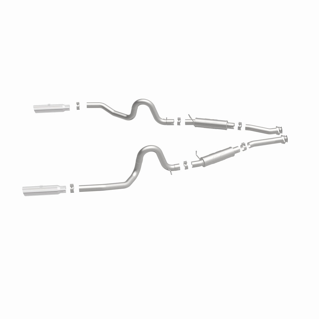 MagnaFlow Exhaust Products 15673 Competition Series Stainless 2.5 in Cat-Back for Select Ford Mustang