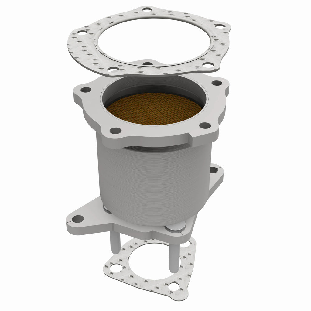 MagnaFlow Exhaust Products 50671 HM Grade Direct-Fit Catalytic Converter for Select Mazda Protege