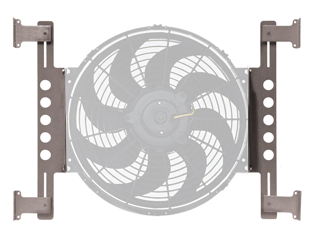 Aluminum-Tornado-Electric-Fan-Mounting-Bracket-Kit,-Single-Fan