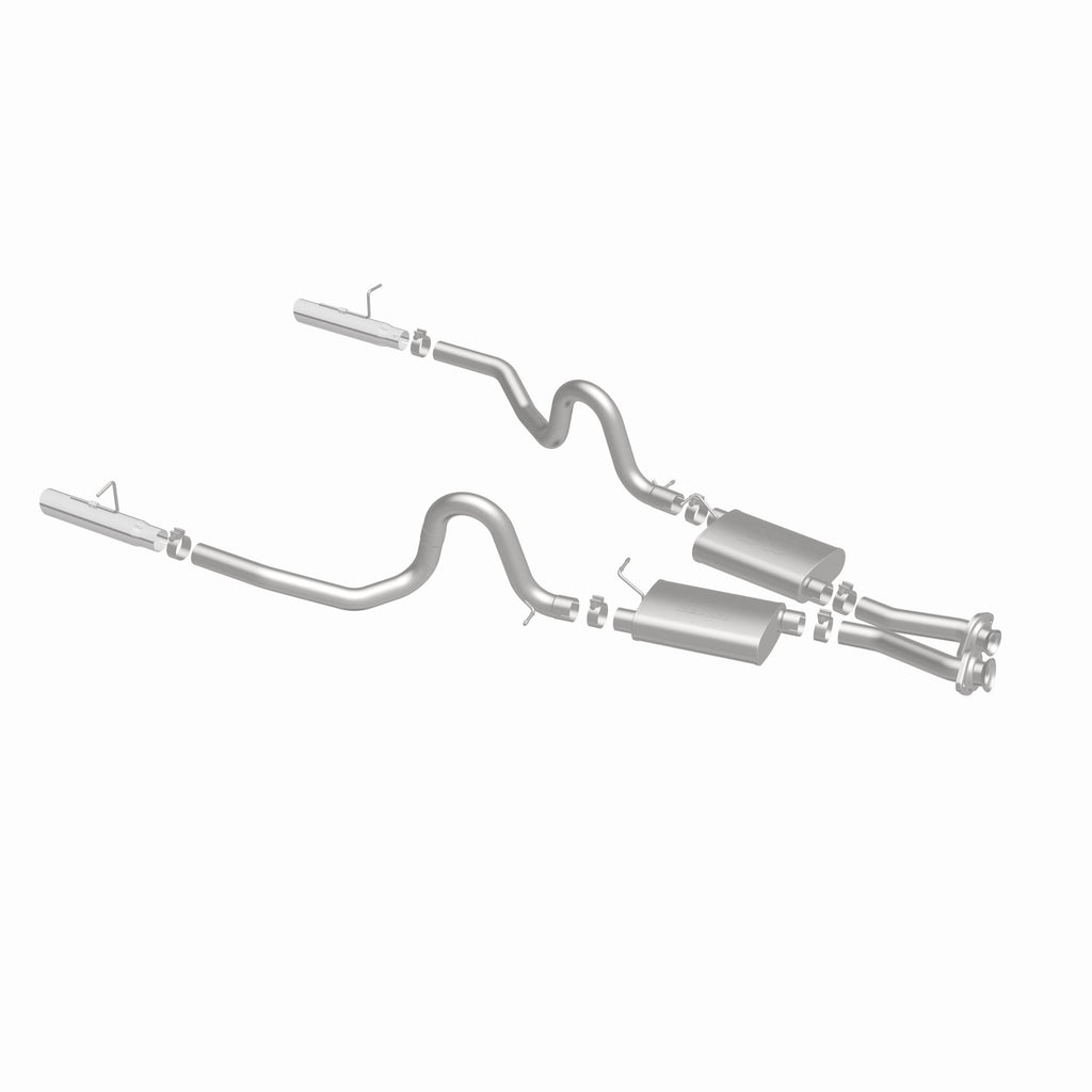 MagnaFlow Exhaust Products 15630 Street Series Polished Cat-Back System for Select Ford Mustang