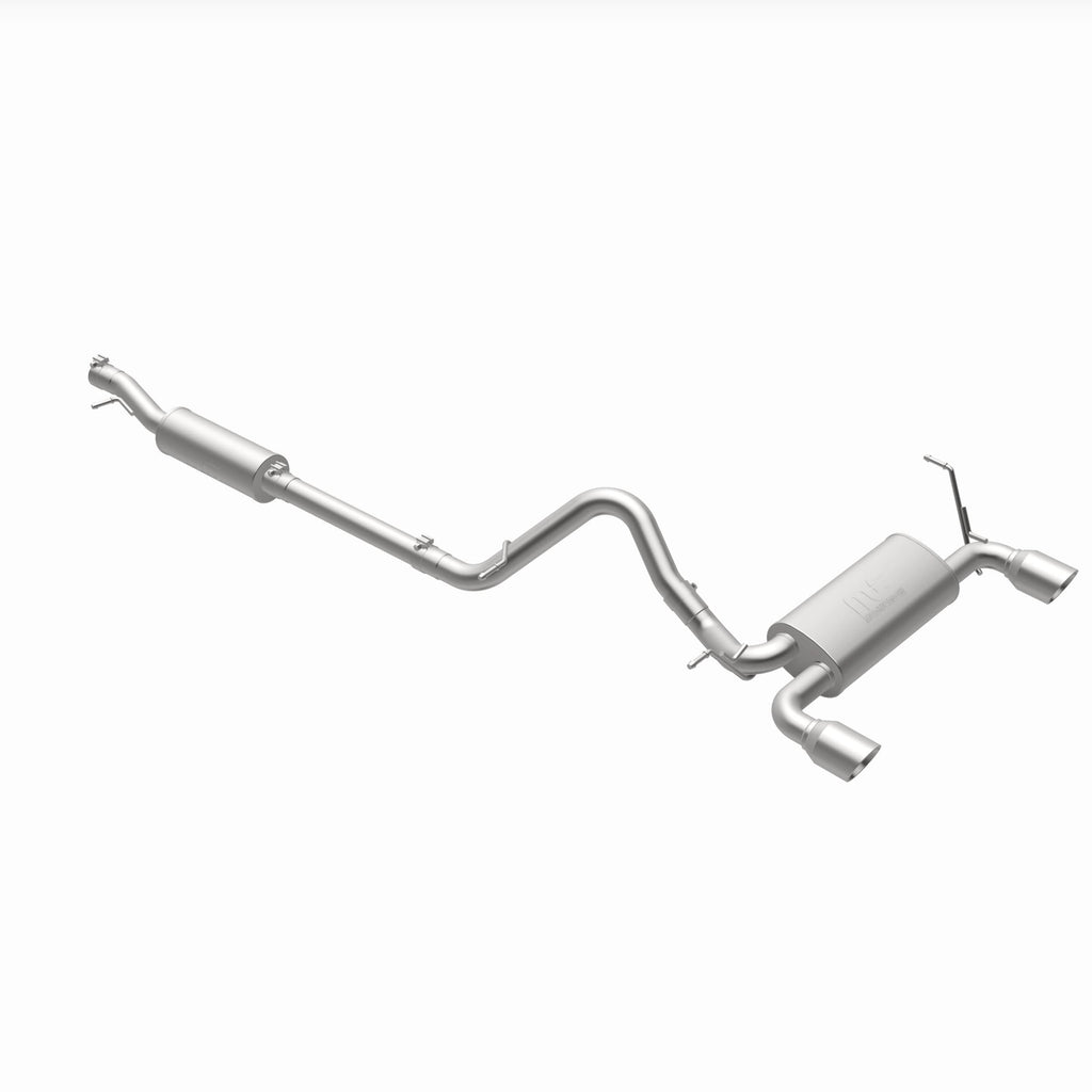 MagnaFlow Exhaust Products 19327 Street Series Black Coated Cat-Back System for Select Jeep Wrangler, Jeep Wrangler JK