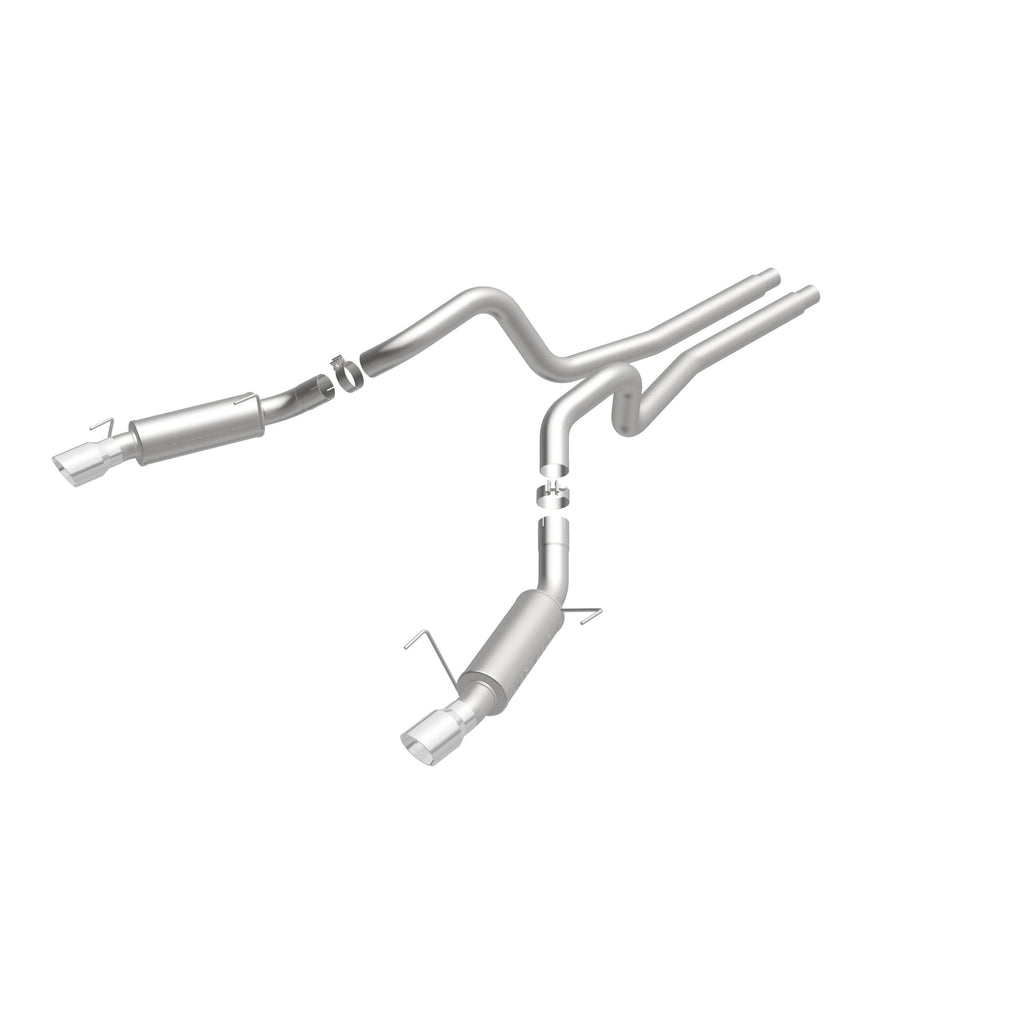 MagnaFlow Exhaust Products 16674 Competition Series Stainless 3 in Cat-Back for Select Ford Mustang