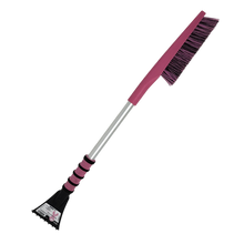 Load image into Gallery viewer, Mallory Squeegees 886PKC Snow Brush &amp; Scraper, 31&quot; w/Foam Grip - Pink