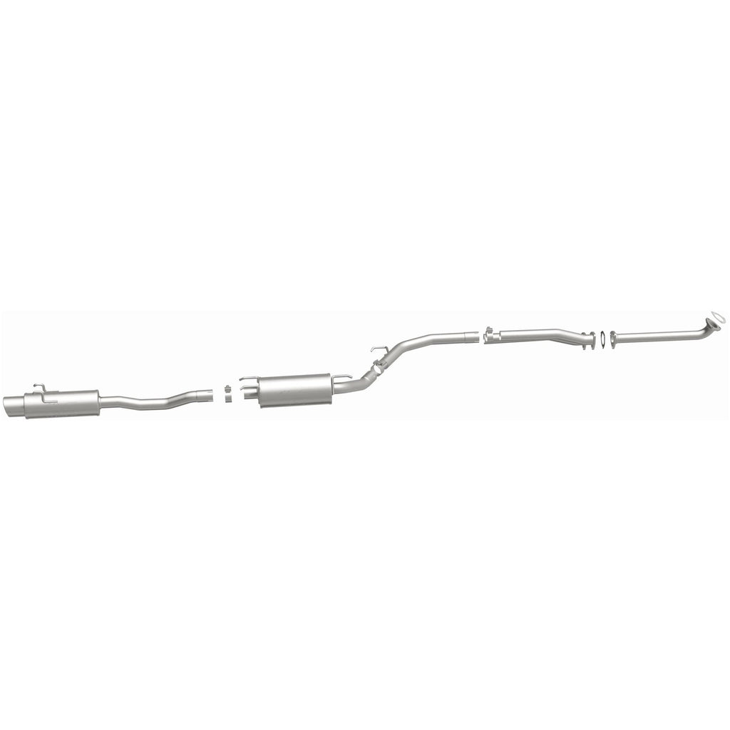 MagnaFlow Exhaust Products 16687 Street Series Polished Cat-Back System for Select Honda Civic