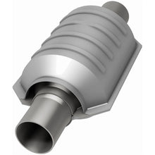 Load image into Gallery viewer, MagnaFlow Exhaust Products 53104 Standard Grade Universal Catalytic Converter for Select Acura EL, Acura NSX, Ford Taurus, Honda Accord, Honda Prelude, Lincoln Continental, MG MGB, Mercedes-Benz 260E, Mercedes-Benz 300E, Mercedes-Benz 300TE, Merkur