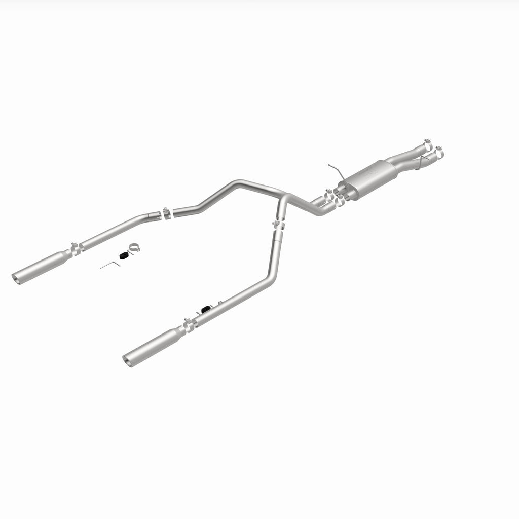 MagnaFlow Exhaust Products 15829 Street Series Polished Cat-Back System for Select Chevrolet Silverado HD, Chevrolet Silverado HD Classic, GMC Sierra HD, GMC Sierra HD Classic