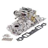 Edelbrock 20214 Single-Quad Manifold and carb kit