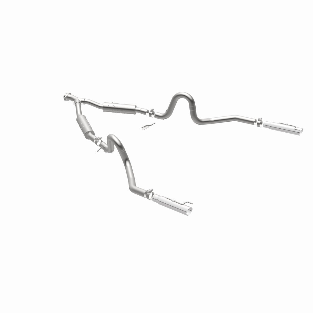 MagnaFlow Exhaust Products 15717 Street Series Polished Cat-Back System for Select Ford Mustang