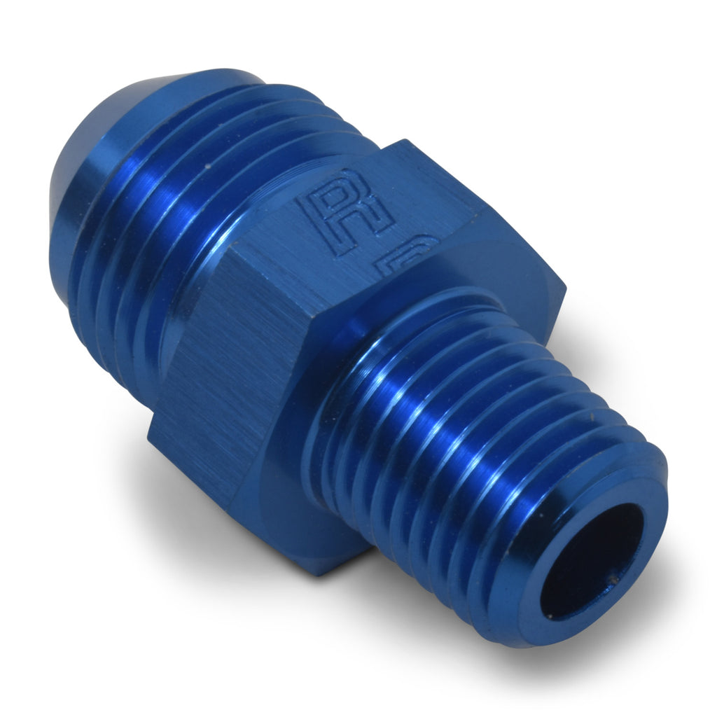 Performance--8-An-To-38In-Npt-Straight-Flare-To-Pipe-(Blue)-(25-Pcs.)