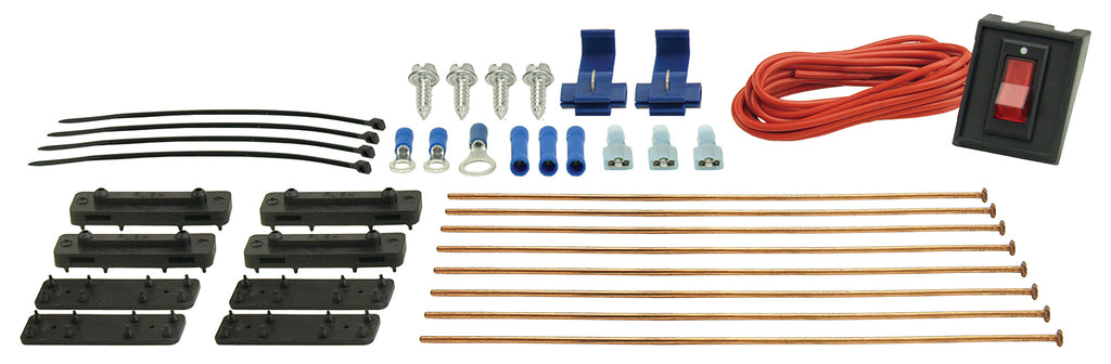 Electric-Fan-Mounting-Kit,-Metal-Rod-Style