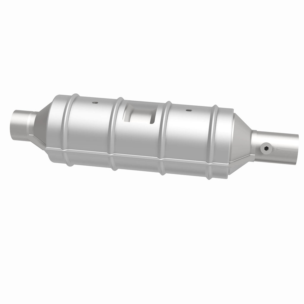 MagnaFlow Exhaust Products 55400 HM Grade Universal Catalytic Converter for Select Ford E-150, Ford E-150 Club Wagon, Ford E-150 Econoline, Ford E-150 Econoline Club Wagon, Ford E-250, Ford E-250 Econoline, Ford E-350 Club Wagon, Ford E-350 Econoline,