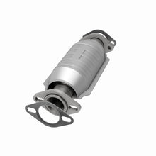 Load image into Gallery viewer, MagnaFlow Exhaust Products 22757 Standard Grade Direct-Fit Catalytic Converter for Select Mazda B2000, Mazda B2200, Mazda B2600, Nissan 200SX, Nissan 210, Nissan 280Z, Nissan 280ZX, Nissan 310, Nissan 510, Nissan 720, Nissan 810, Nissan D21, Nissan