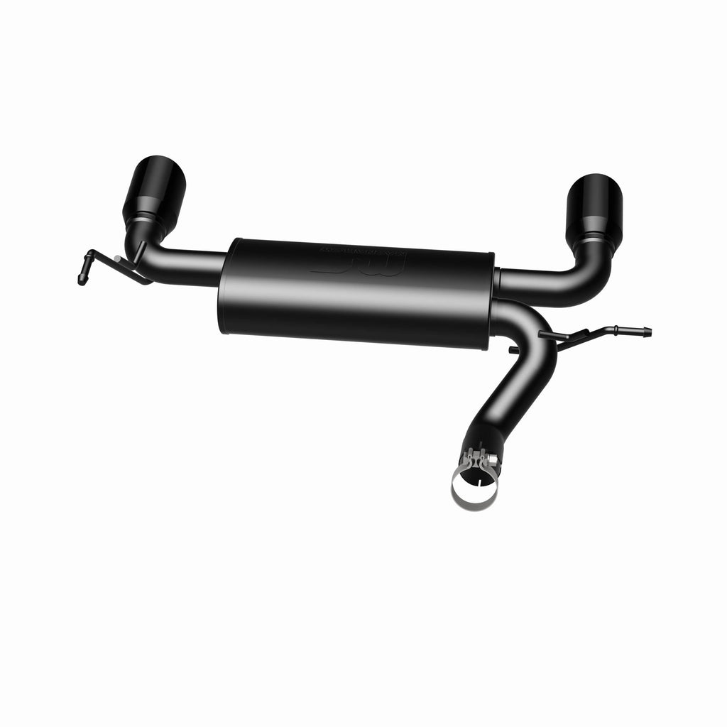 MagnaFlow Exhaust Products 15160 Street Series Black Coated Axle Back System for Select Jeep Wrangler, Jeep Wrangler JK