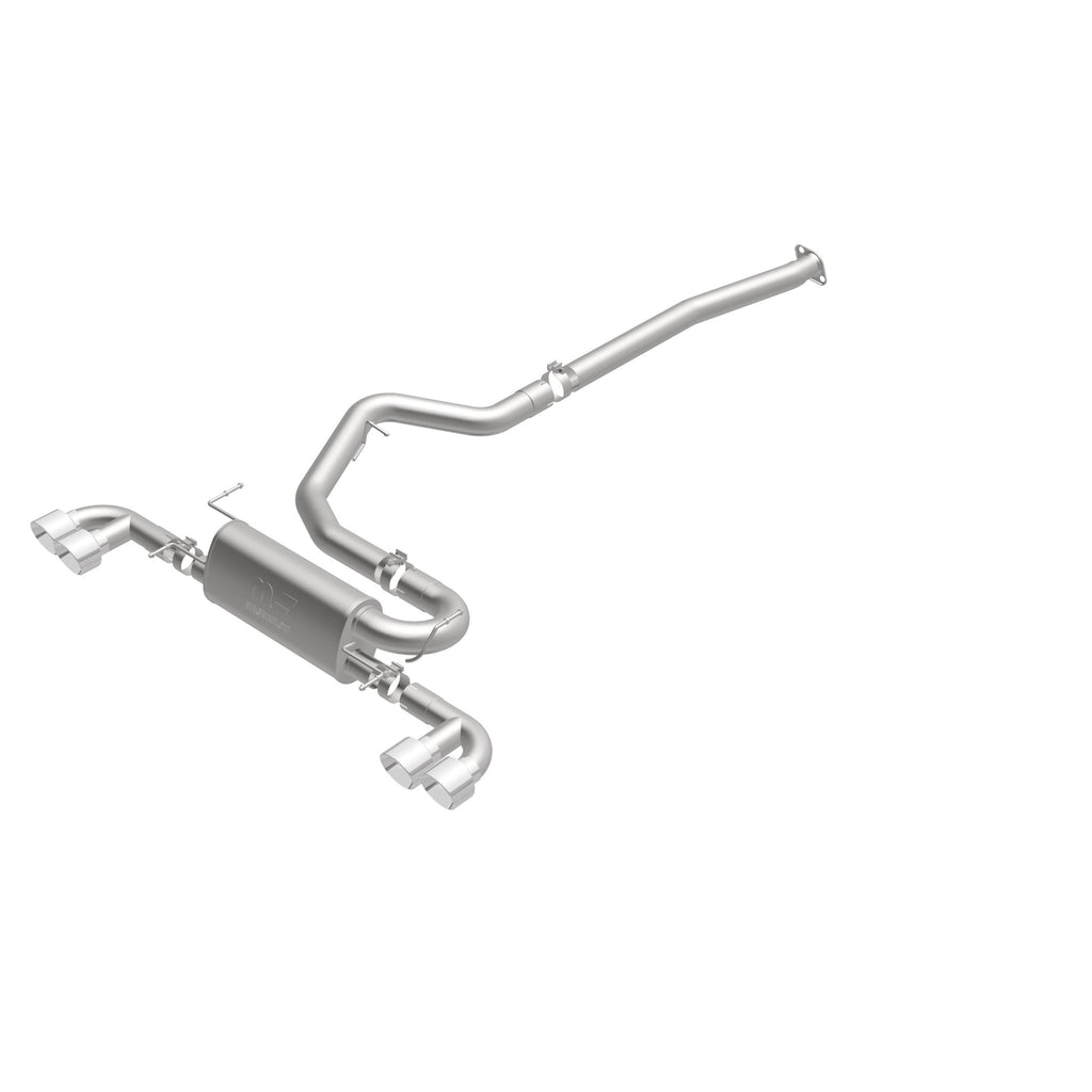 MagnaFlow Exhaust Products 16824 Street Series Polished Cat-Back System for Select Subaru Impreza