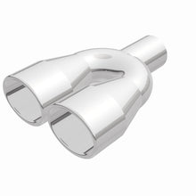 Load image into Gallery viewer, MagnaFlow Exhaust Products 35169 Dual Exhaust Tip - 2.25in. Inlet/3 x 3.75in. Outlet