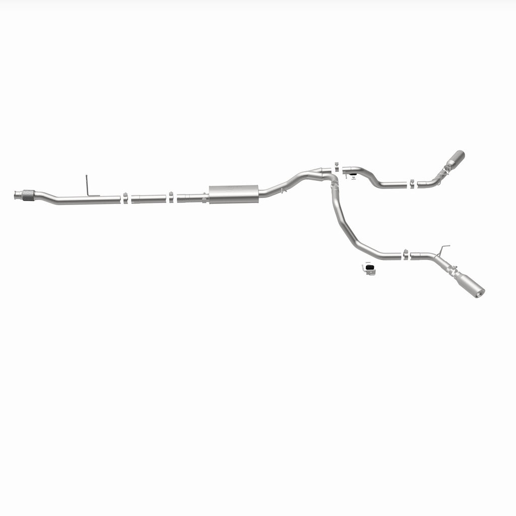 MagnaFlow Exhaust Products 19473 Street Series Polished Cat-Back System for Select Chevrolet Silverado 1500, Chevrolet Silverado LTD, GMC Sierra 1500, GMC Sierra Limited