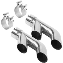 Load image into Gallery viewer, MagnaFlow Exhaust Products 35218 Exhaust Tip Set - Turn Down - 2.50In.