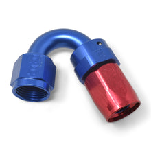 Load image into Gallery viewer, Performance--8-An-RedBlue-150-Degree-Full-Flow-Swivel-Hose-End-(With-34In-Radius)