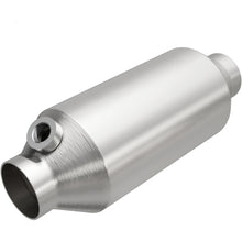 Load image into Gallery viewer, MagnaFlow Exhaust Products 3322035 California CARB Universal Catalytic Converter for Select Audi 100, Audi 200, Audi 80, Audi 90, Mercury Cougar, Nissan 200SX, Volkswagen Corrado, Volkswagen Golf, Volkswagen Jetta, Volkswagen Passat, Volkswagen Quantum