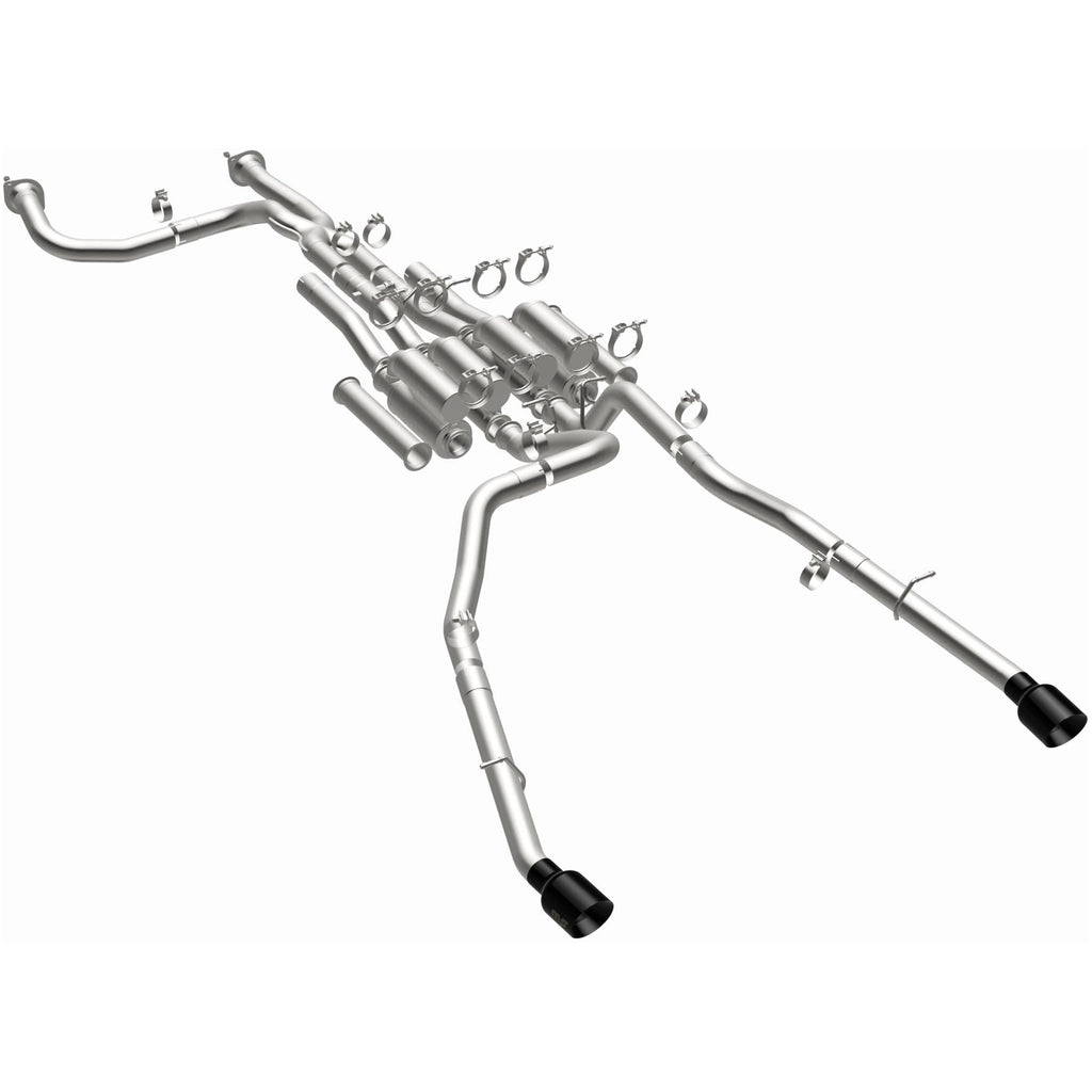 MagnaFlow Exhaust Products 19691 xMOD Series Black Chrome Tips Cat-Back System for Select Ram