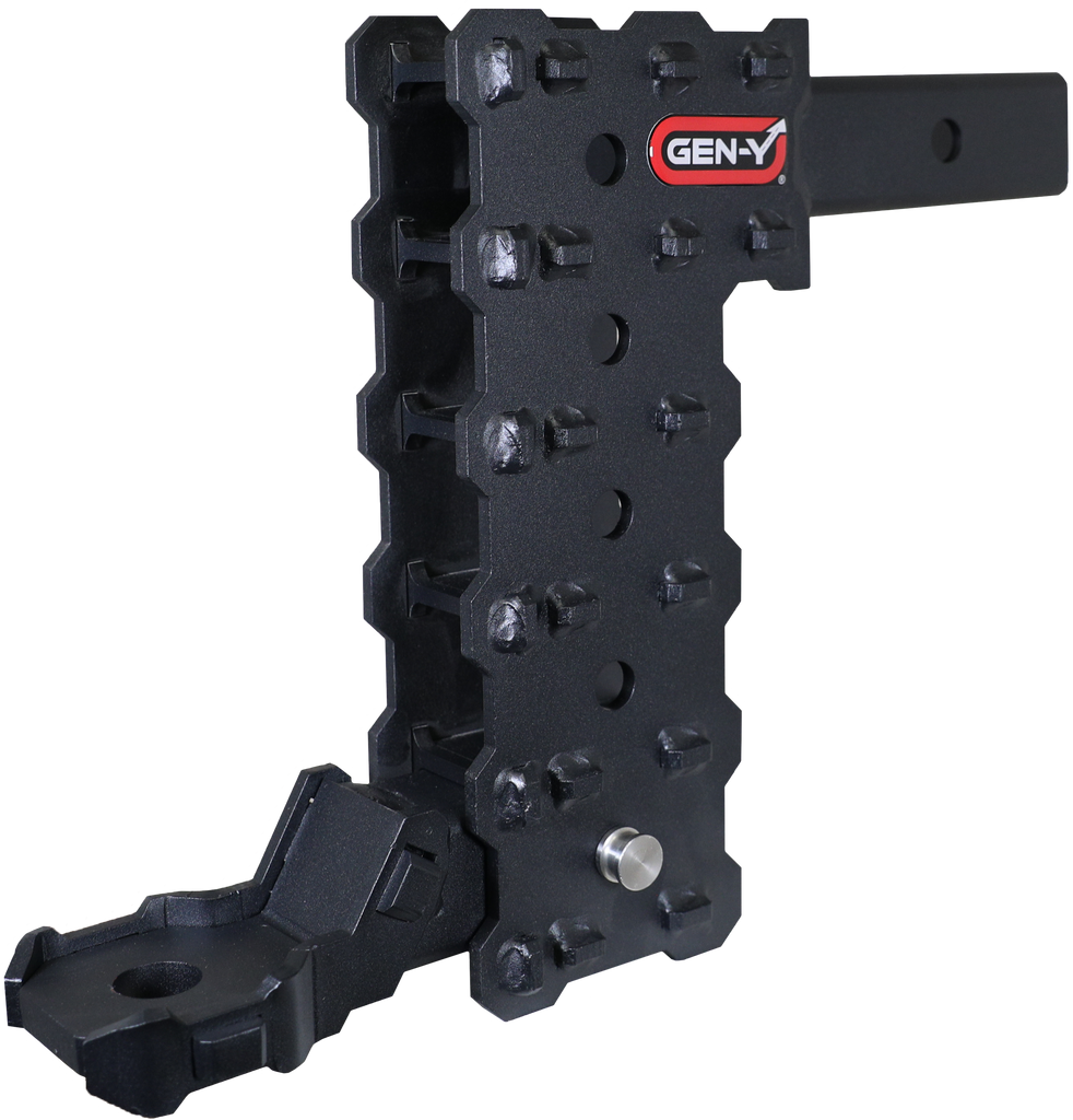 Gen-Y-Phantom-X-2In-Hollow-Shank-9.5In-Drop-700Lb-Tw-7K-Hitch-WGh-13051X-Platinum-Ball-Mount