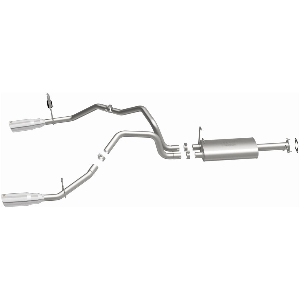 MagnaFlow Exhaust Products 19498 Street Series Polished Cat-Back System for Select Ram