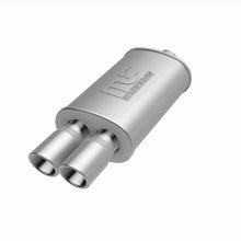 Load image into Gallery viewer, MagnaFlow Exhaust Products 14862 Straight-Through Performance Muffler; 2.25/3in. Center/Dual; 5x14x8 Body
