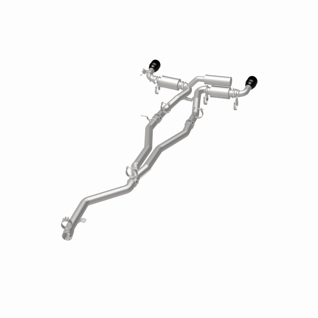 MagnaFlow Exhaust Products 19707 SPEQ Series Black Chrome Cat-Back System for Select Toyota GR Supra