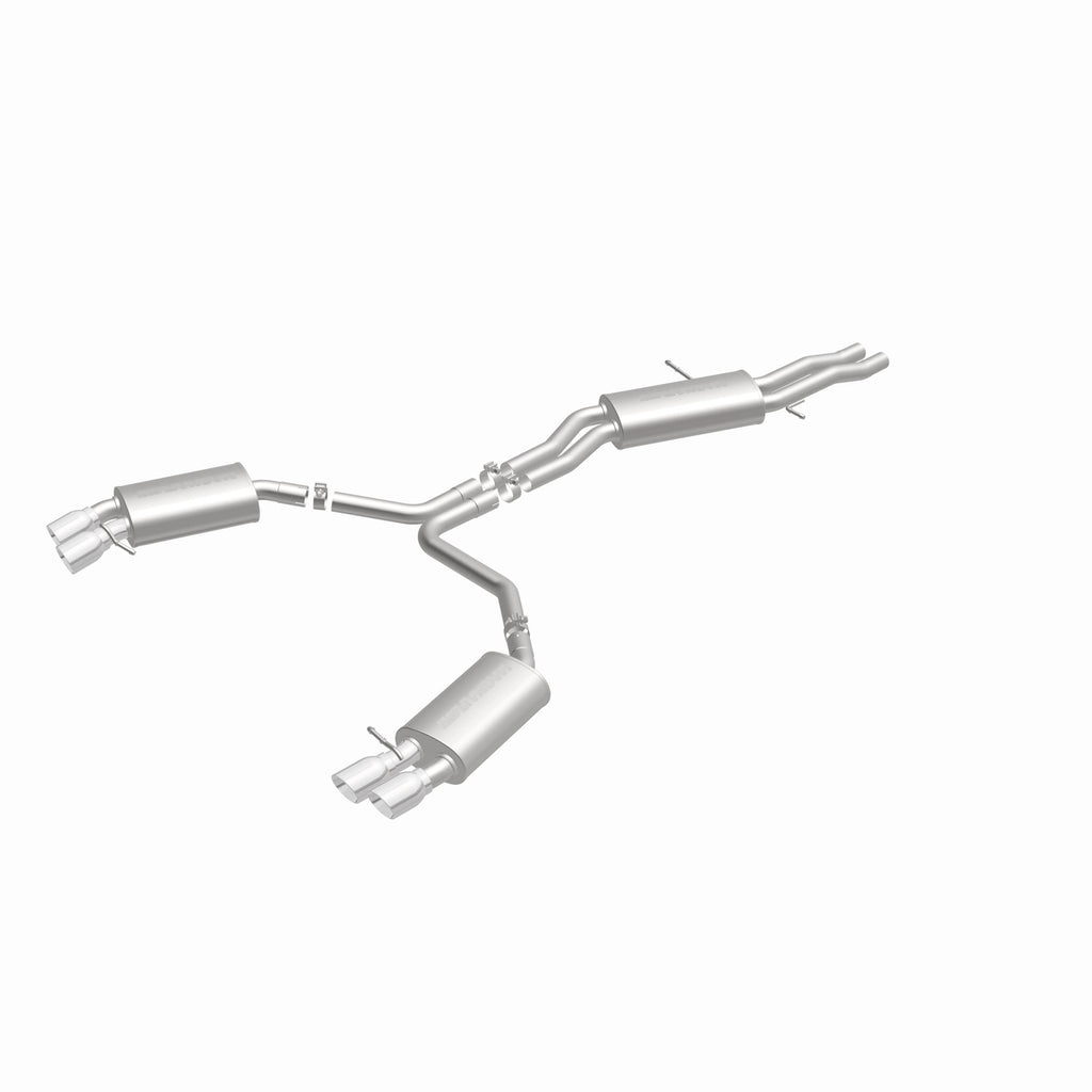 MagnaFlow Exhaust Products 15599 Touring Series Polished Cat-Back System for Select Audi S4