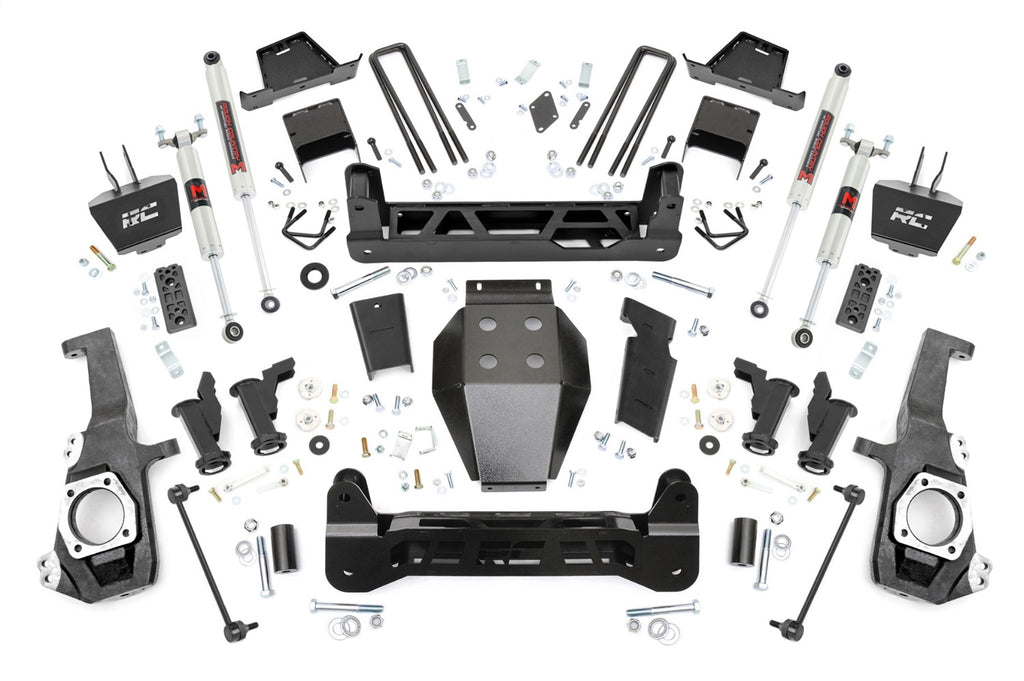 Rough Country 11740 Suspension Lift Kit w/Shocks for Select Chevrolet Silverado HD, Chevrolet Silverado HD, GMC Sierra HD