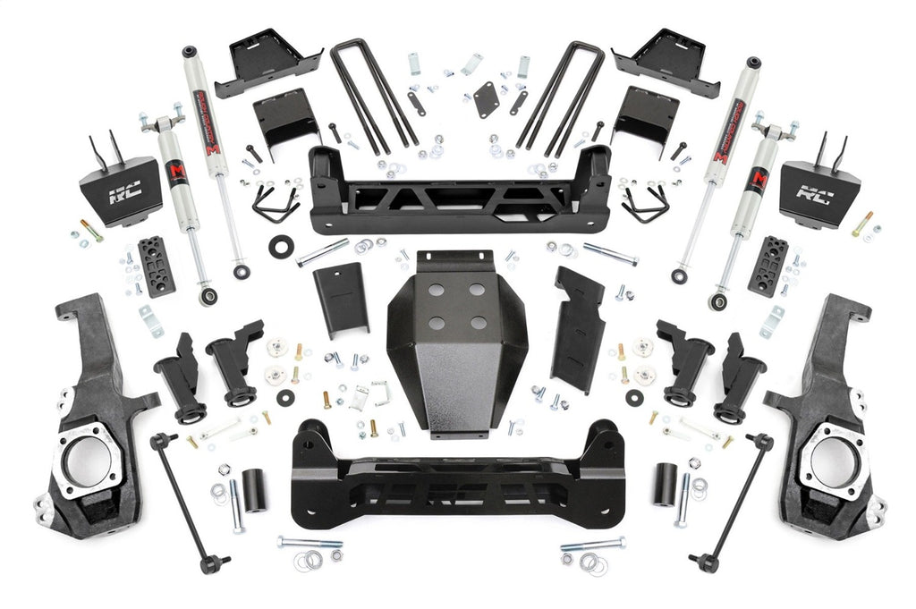 Rough Country 111240 Suspension Lift Kit w/Shocks for Select Chevrolet Silverado HD, Chevrolet Silverado HD, GMC Sierra HD, GMC Sierra HD