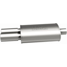 Load image into Gallery viewer, MagnaFlow Exhaust Products 14815 Straight-Through Performance Muffler; 2.25/3.125in. Center/Dual; 5x14x8 Body