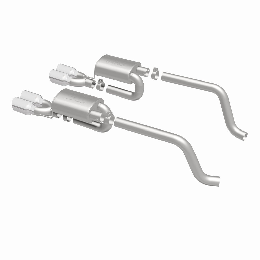 MagnaFlow Exhaust Products 15886 Street Series Polished Axle Back System for Select Chevrolet Corvette