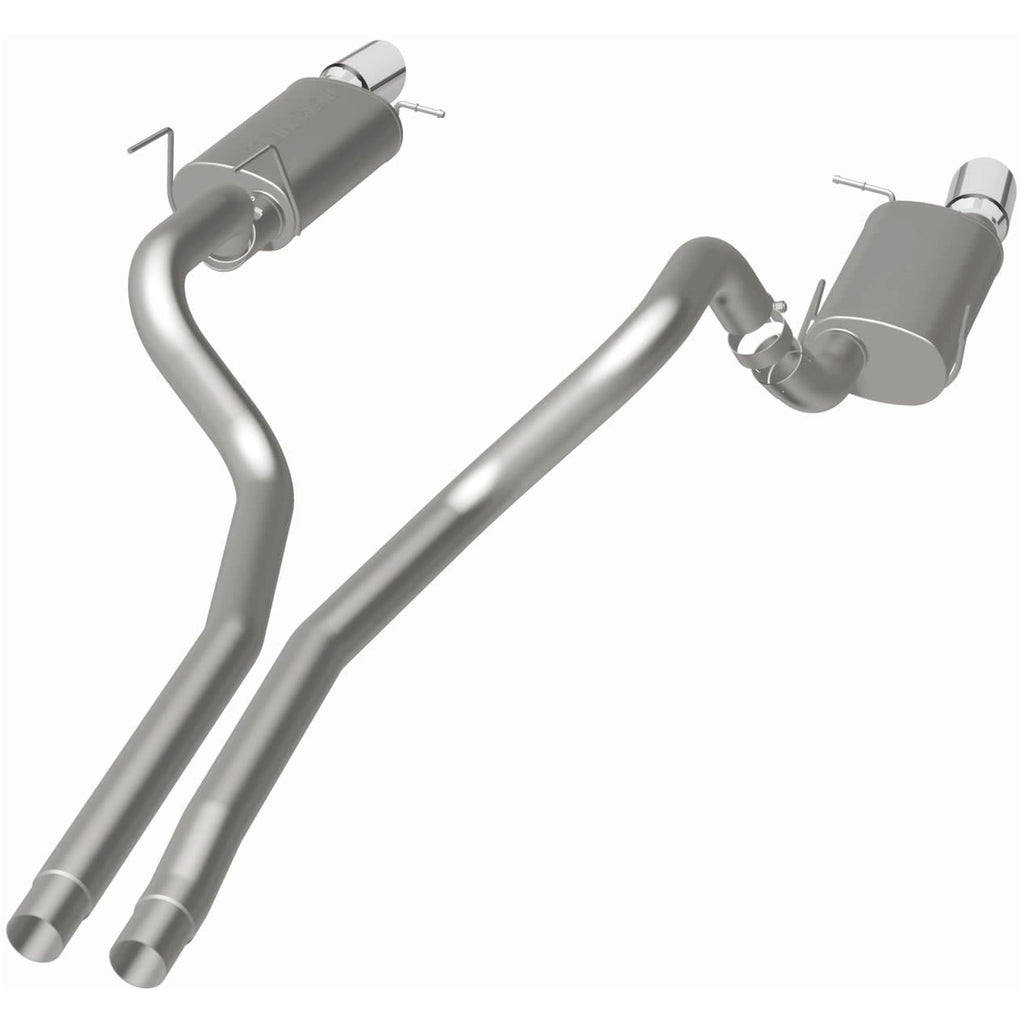MagnaFlow Exhaust Products 15149 Street Series Polished Cat-Back System for Select Ford Mustang