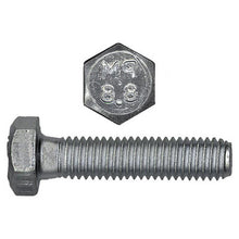Load image into Gallery viewer, Paulin 009-222 M6-1.00 x 16mm Metric Hex Head Cap Screws Class 8.8 Coarse Zinc DIN933 FT