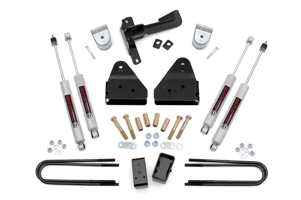 Rough Country 516.20 Suspension Lift Kit w/Shocks for Select Ford F-250 Super Duty, Ford F-350 Super Duty