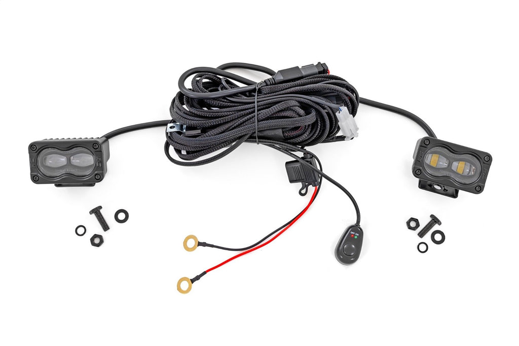 Rough Country 70911 Black Series LED Fog Light Kit