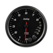 Load image into Gallery viewer, 4-12-Holley-8K-Tach-WShft-Lgt-Blk