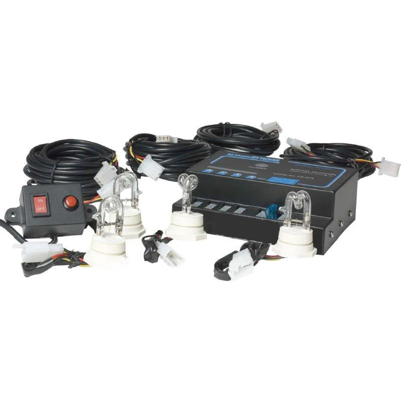 4-Bulb-80W-Halogen-Strobe-Kit-(Amber)