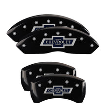 Load image into Gallery viewer, 4-Caliper-Covers-Engraved-F--R-100-Anniversary-Black-Finish-Silver-Char-2019-Chevrolet-Equinox