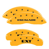 MGP 35014SEXTYL Set of 4: Yellow finish, Black Escalade / EXT